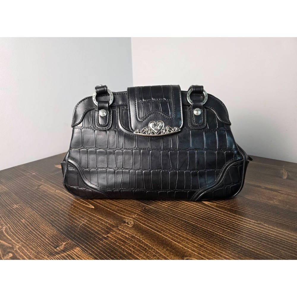 M.C. Marc Chantal Women's Shoulder Bag Black Hand‎ Purse